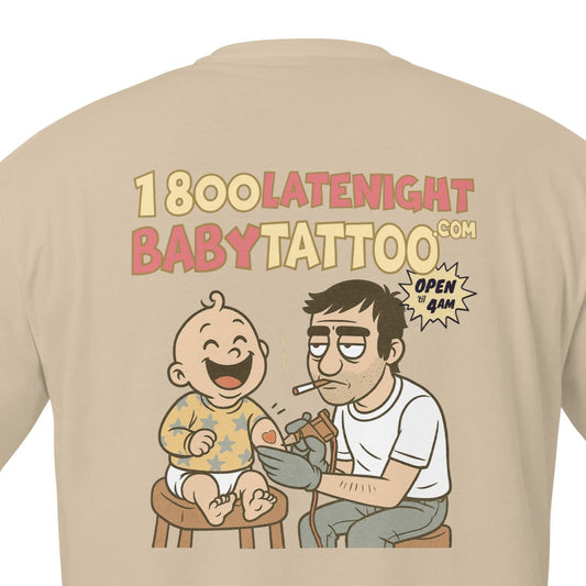 1st Edition BabyTattoo T (White / Sand)