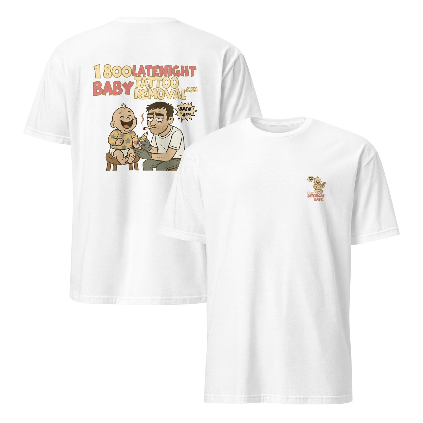 1st Edition! BabyTattoo Removal T (White / Sport Grey)