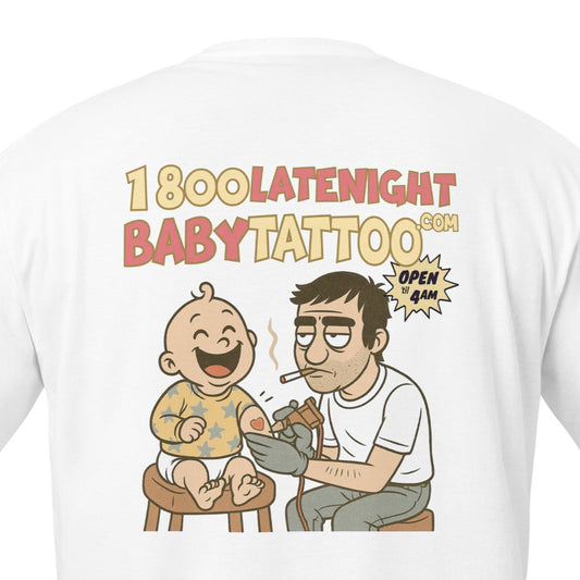 1st Edition BabyTattoo T (White / Sand)